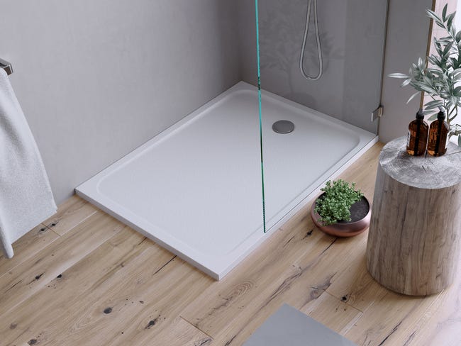 Brodzik do kabiny prysznicowej płaski Easy 90 x 120 cm Sensea