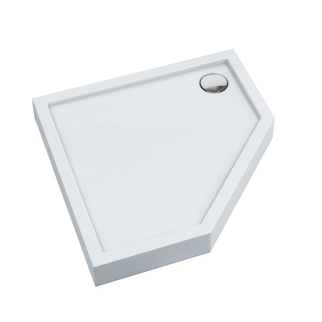 Brodzik do kabiny prysznicowej płaski Frigo 90 x 90 x 12 cm Sensea