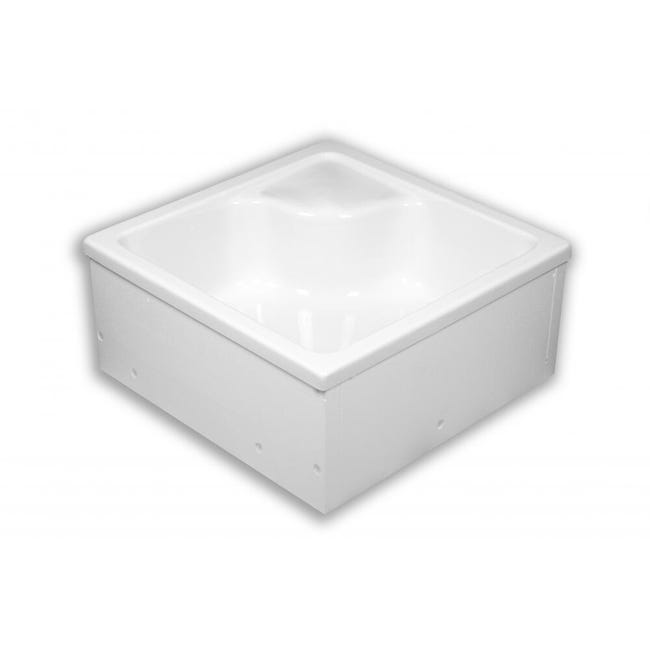 Brodzik do kabiny prysznicowej wysoki Dante 80 x 80 cm Schedpol