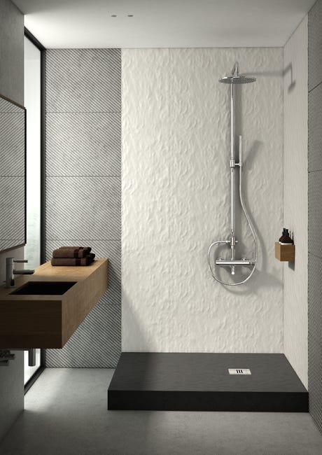 Brodzik do kabiny prysznicowej wysoki Integral 80 x 120 Schedpol