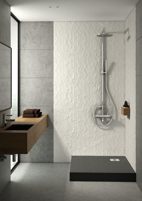 Brodzik do kabiny prysznicowej wysoki Integral 80 x 80 Schedpol