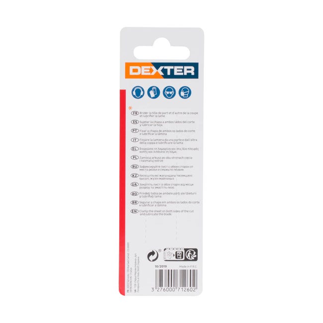 Brzeszczot do wyrzynarki T do aluminium 1.5-10 mm CL/ST 2 szt. DEXTER