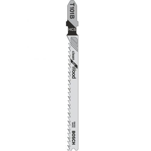 Brzeszczot do wyrzynarki T do drewna 3 - 30 mm Clean for wood T101B 5 szt. BOSCH PROFESSIONAL