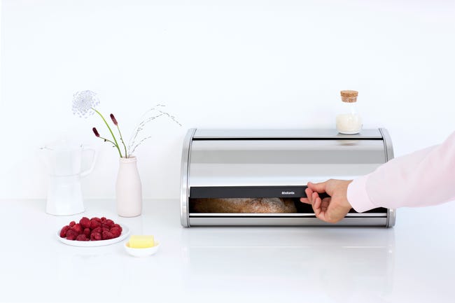 Chlebak stalowy Roll Top Brabantia