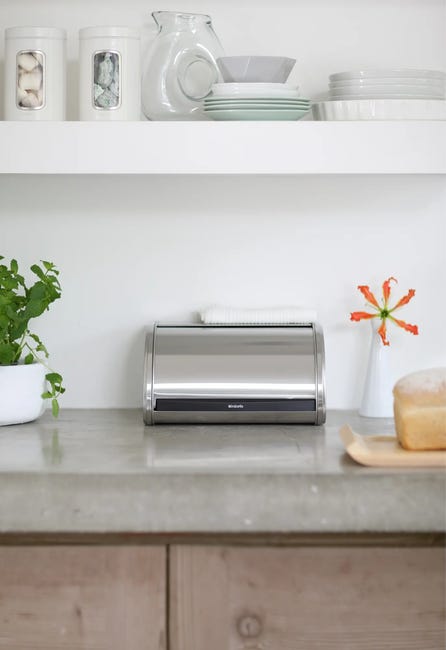 Chlebak stalowy Roll Top Brabantia