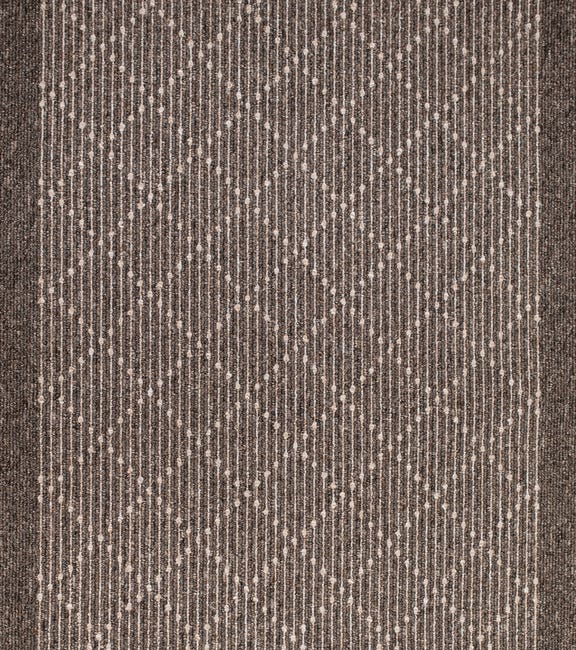 Chodnik dywanowy Boulevard brązowy 67 x 200 cm