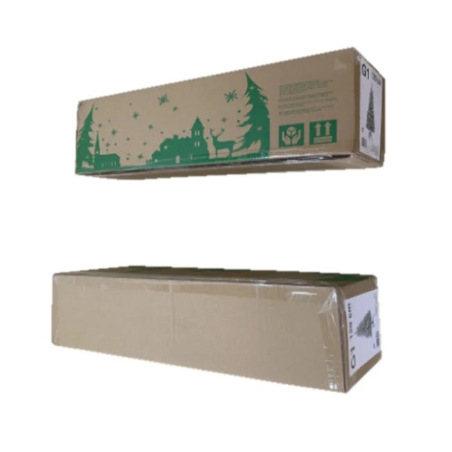 Choinka sztuczna Himalaya 120 cm zielona bielona