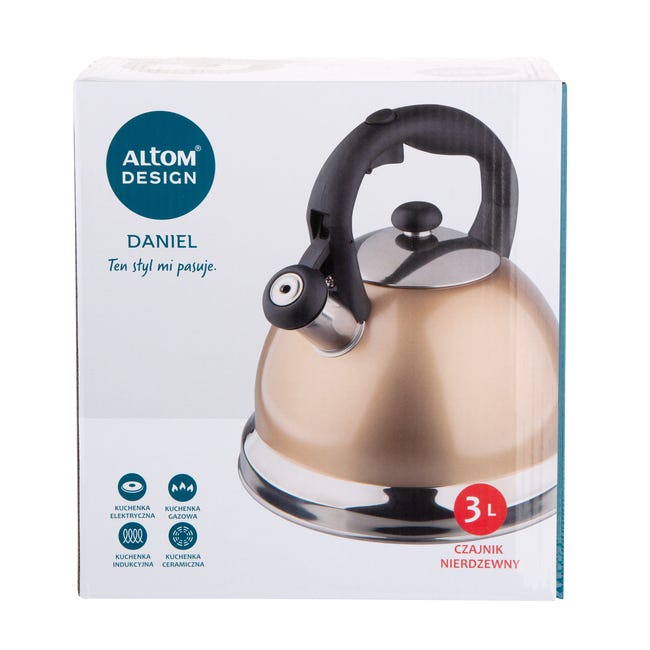 Czajnik nierdzewny Daniel 3.0 l Altom Design