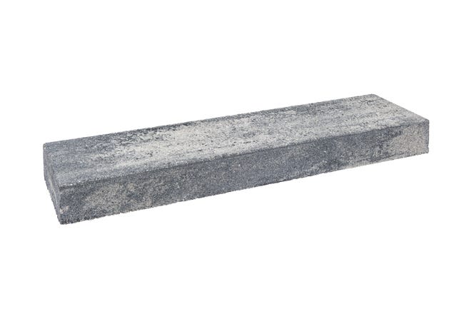 Daszek murkowy-słupkowy 80x20x8 cm szary Shot Ziel-Bruk