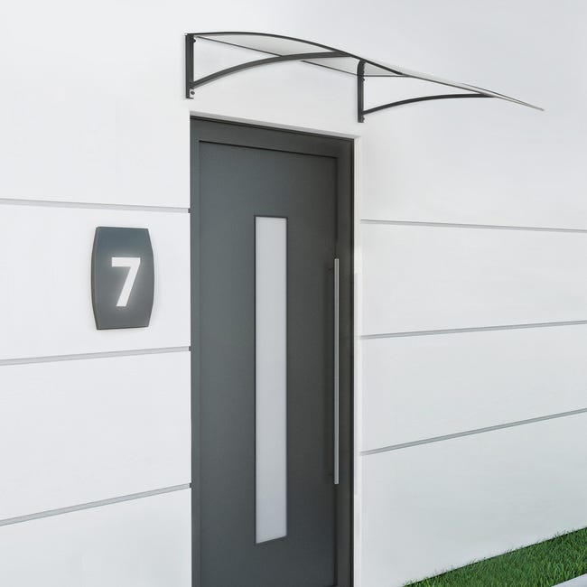 Daszek nad drzwiowy Arco Pro 108x80 cm antracytowy Robelit