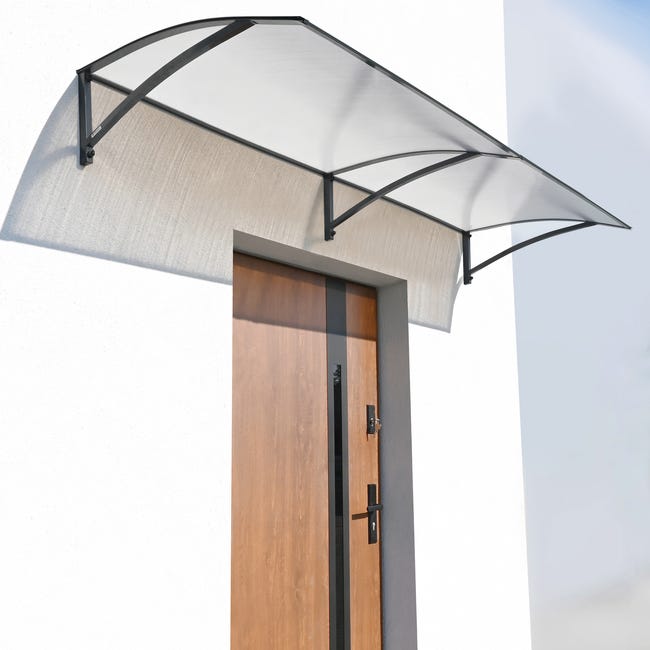 Daszek nad drzwiowy Arco pro max antracyt 160x90 cm Robelit