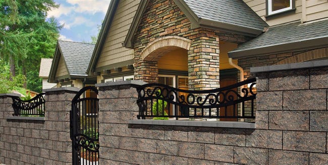 Daszek słupkowy 45x28x6 cm bronzyt Gorc Joniec