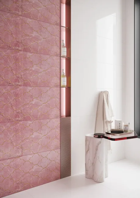 Dekor Fiora Arabeska Rose 30x 90 Saturn