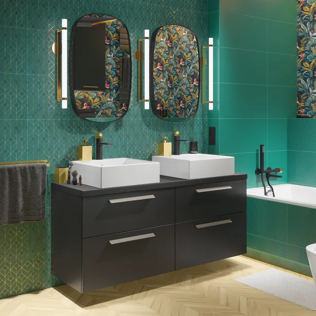 Dekor Green Mat 30x60 Ceramika Color