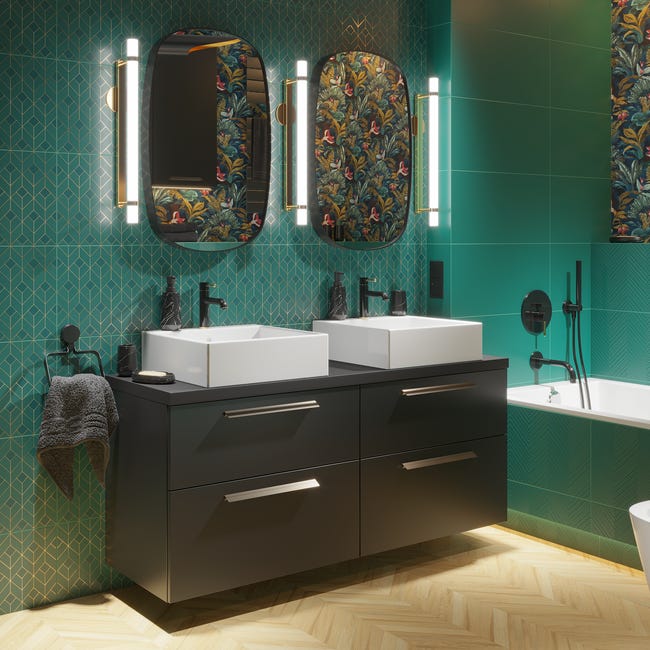 Dekor Green Mat 30x60 Ceramika Color