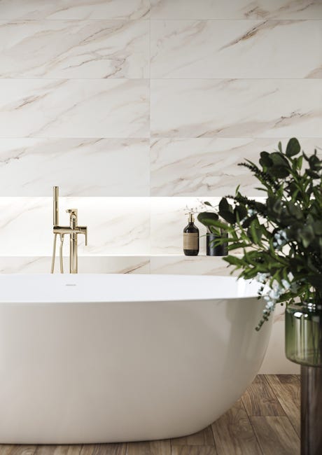 Dekor Palermo Bianco 29.8x89.8 Ceramika Paradyż