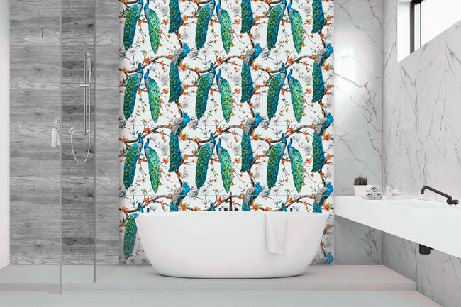Dekor Peacock 60x60 Alfa-Cer