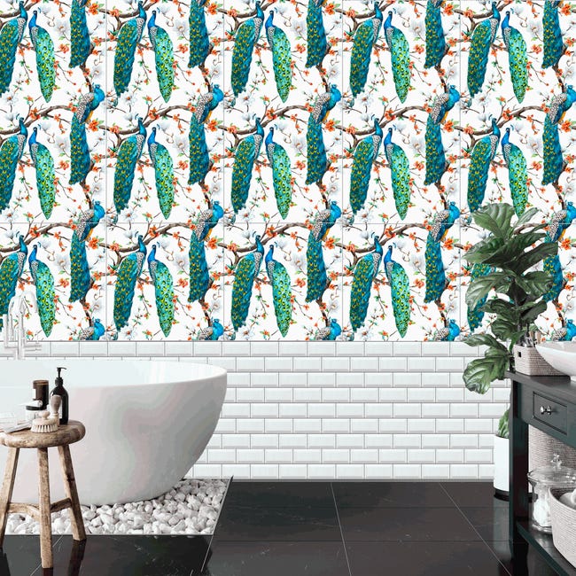 Dekor Peacock 60x60 Alfa-Cer