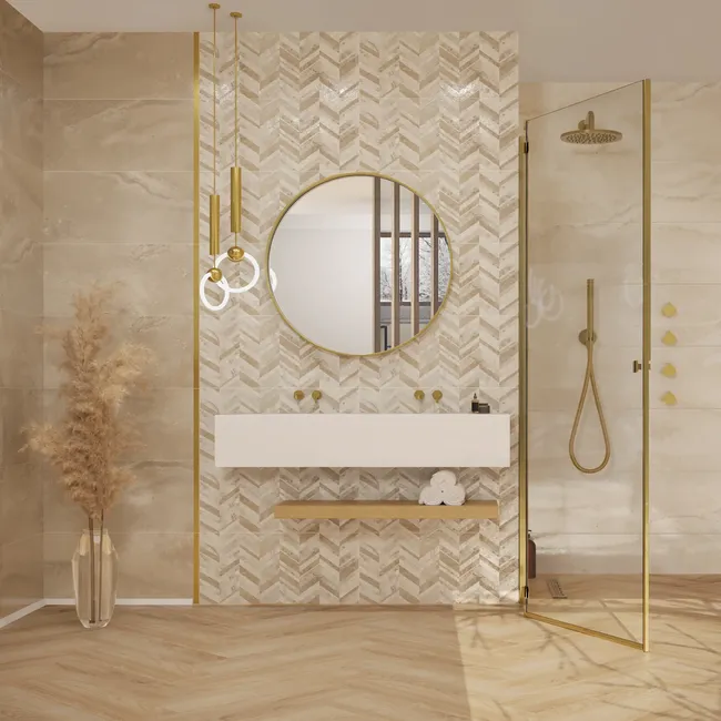 Dekor Rapolano Beige 30x60 Ceramika Color