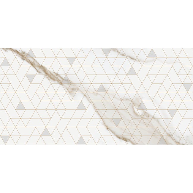 Dekor Statuario Gold 30x60 Ceramika Color