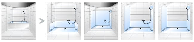 Dekoracyjny panel ścienny Wall Comfort do łazienki 210X100X6 Schedpol