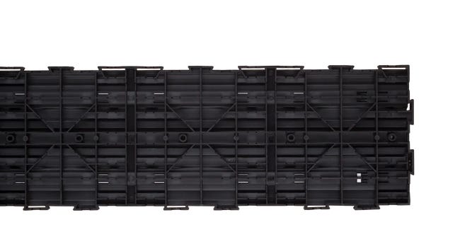 Deska tarasowa kompozytowa 14.5x112x2.4 cm na stelażu brązowa
