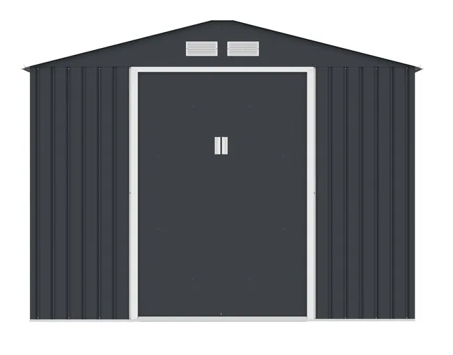 Domek narzędziowy 277x191x212cm metalowy Corciano