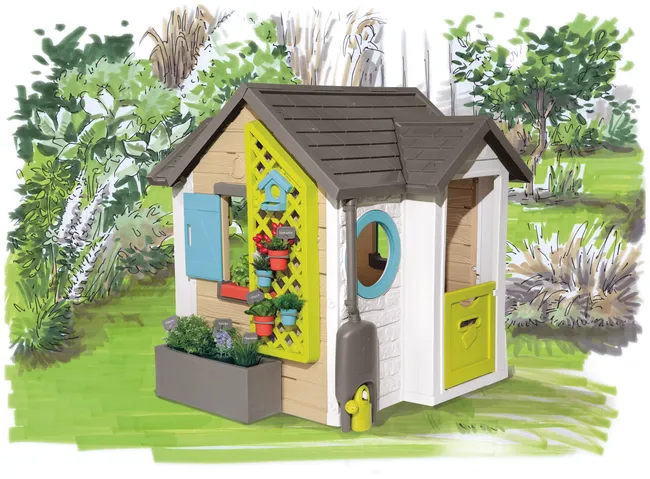 Domek ogrodnika dla dzieci 132x132x136 cm Smoby