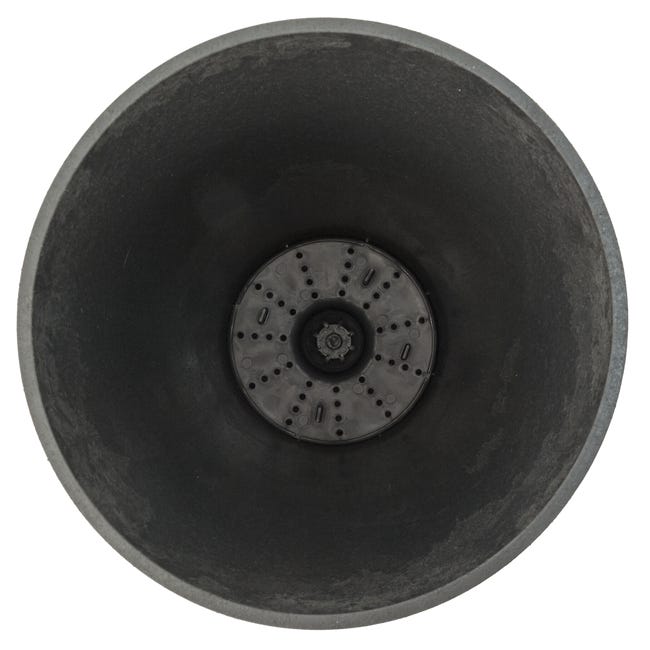 Donica gumowa Concerto śr.32 cm czarna Tierra Verde