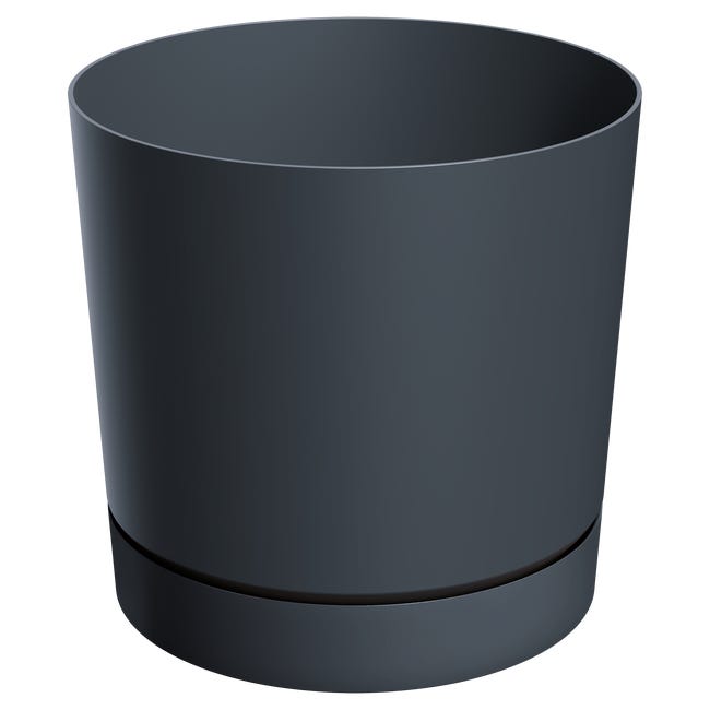 Doniczka Tubo 11cm antracytowa Prosperplast