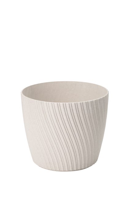Doniczka plastikowa Mika Eco śr.13 cm biała Form-Plastic