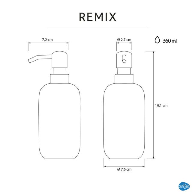 Dozownik mydła Remix Sensea