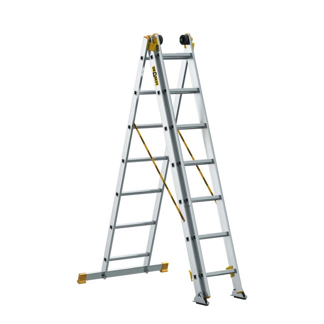 Drabina Max wielopozycyjna przemysłowa 3x7 150 kg Drabest