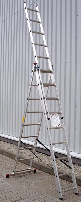 Drabina aluminiowa CORDA 3 x 9 KRAUSE