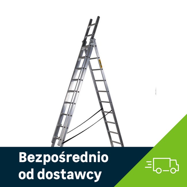 Drabina wielofunkcyjna Pro 3 x 11 Drabest
