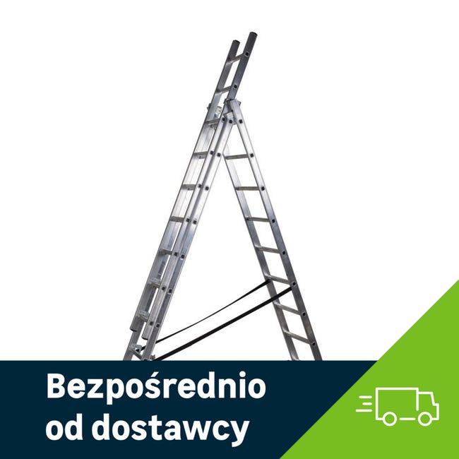 Drabina wielofunkcyjna Pro 3 x 9 Drabest