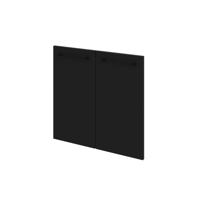 Drzwi do mebli łazienkowych Remix Black Mat 60 x 58 Sensea