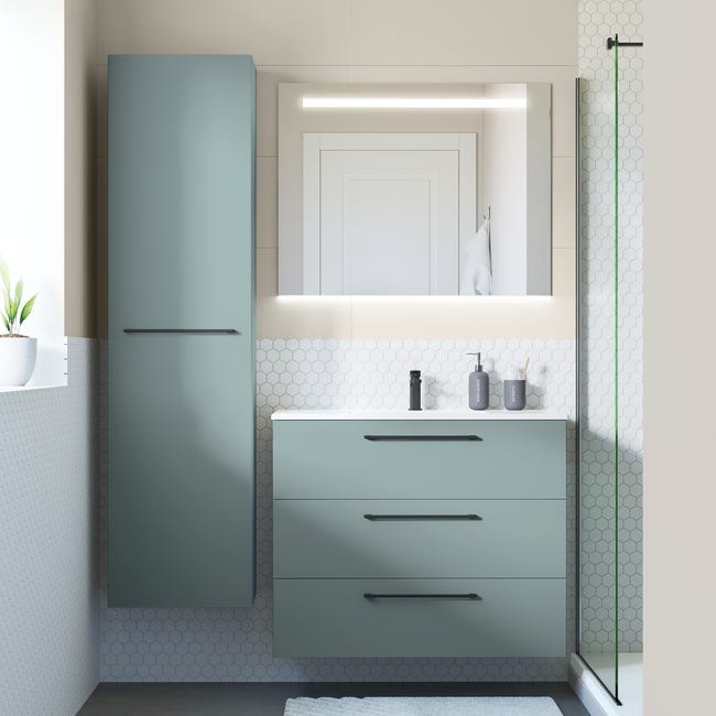 Drzwi do słupka Remix Celadon 45 x 173 Sensea