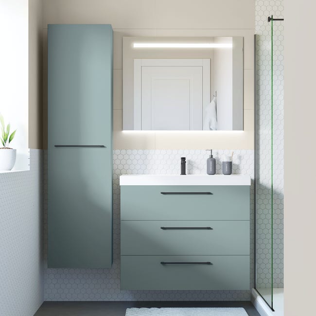 Drzwi do słupka Remix Celadon 45 x 173 Sensea