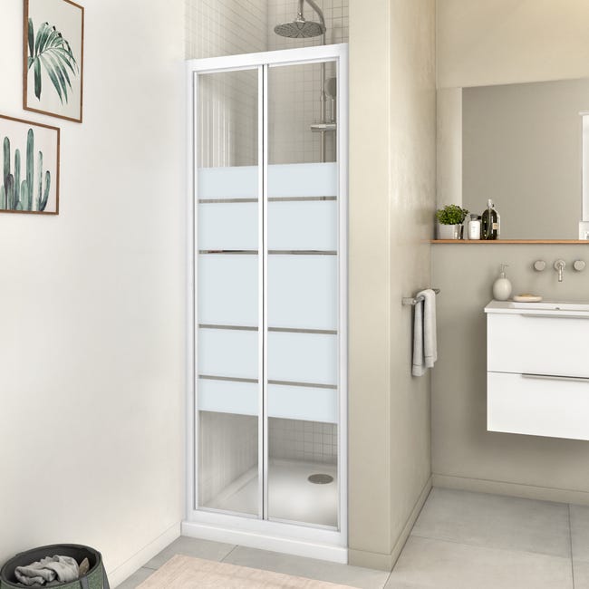 Drzwi prysznicowe przesuwne Essential 70 X 185 Sensea