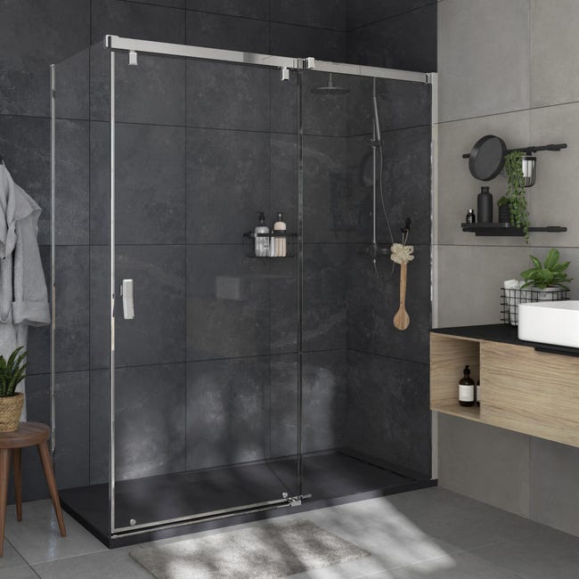 Drzwi prysznicowe przesuwne Neo 160 X 200 Sensea