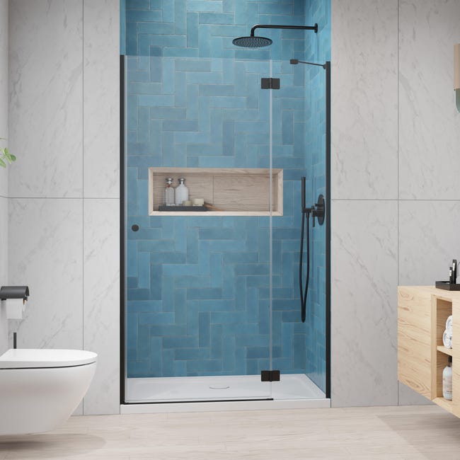 Drzwi prysznicowe uchylne Valence Prawe 120 x 195 Iridum