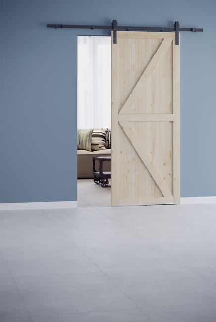 Drzwi przesuwne drewniane Loft II 80 Radex