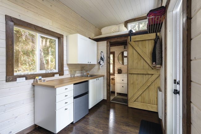 Drzwi przesuwne drewniane pełne 90 Loft Dąb Rustic Modern