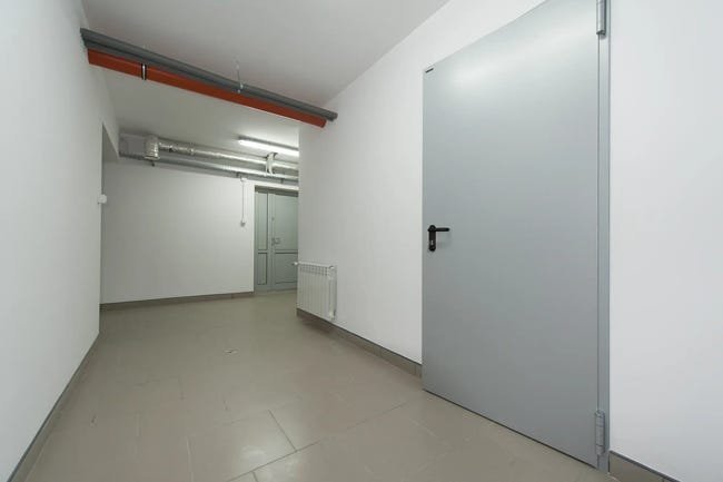 Drzwi techniczne wewnętrzne Technical 60 szare 90 prawe otwierane do wewnątrz Wiśniowski