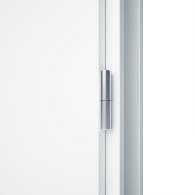 Drzwi techniczne zewnętrzne Technical 40 białe 80 lewe otwierane na zewnątrz Wiśniowski