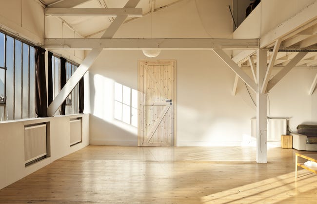 Drzwi wewnętrzne drewniane pełne Loft II 60 Lewe Radex