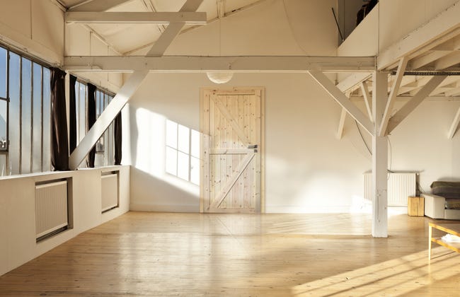 Drzwi wewnętrzne drewniane pełne Loft II 90 Lewe Radex