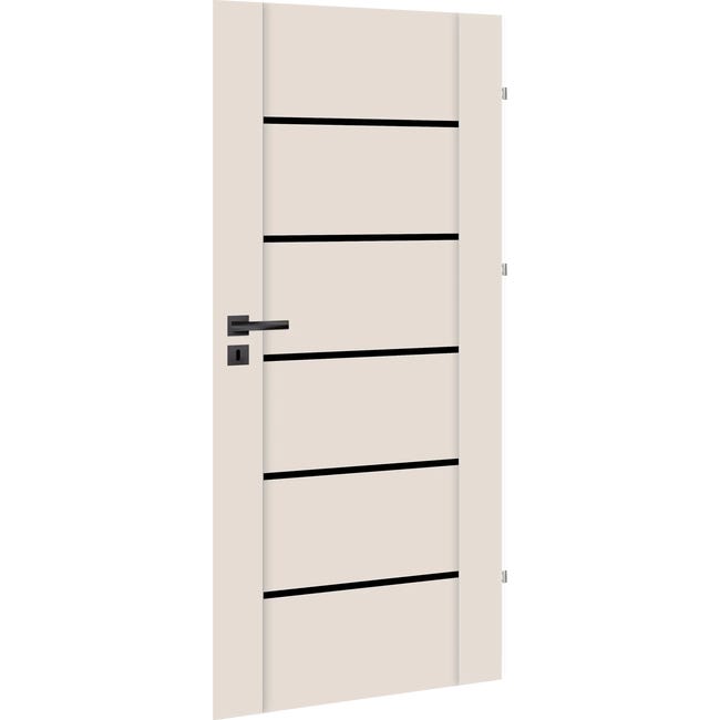 Drzwi wewnętrzne pokojowe Hebe kaschmir 80 lewe Nawadoor