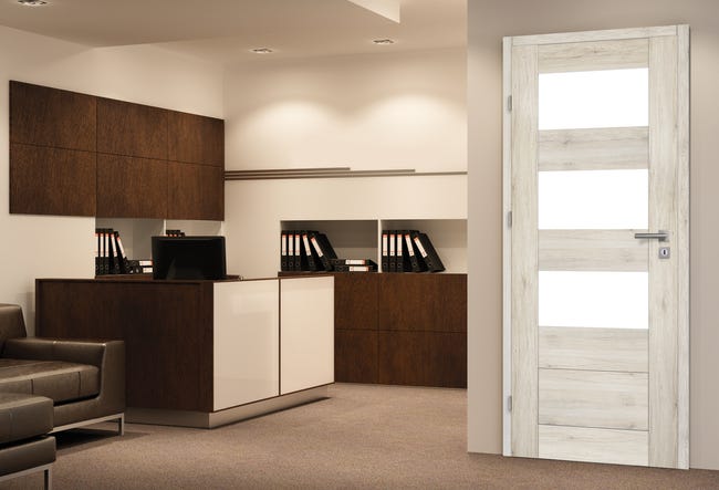 Drzwi wewnętrzne pokojowe Mataro Dąb Montana 80 Lewe ARTENS